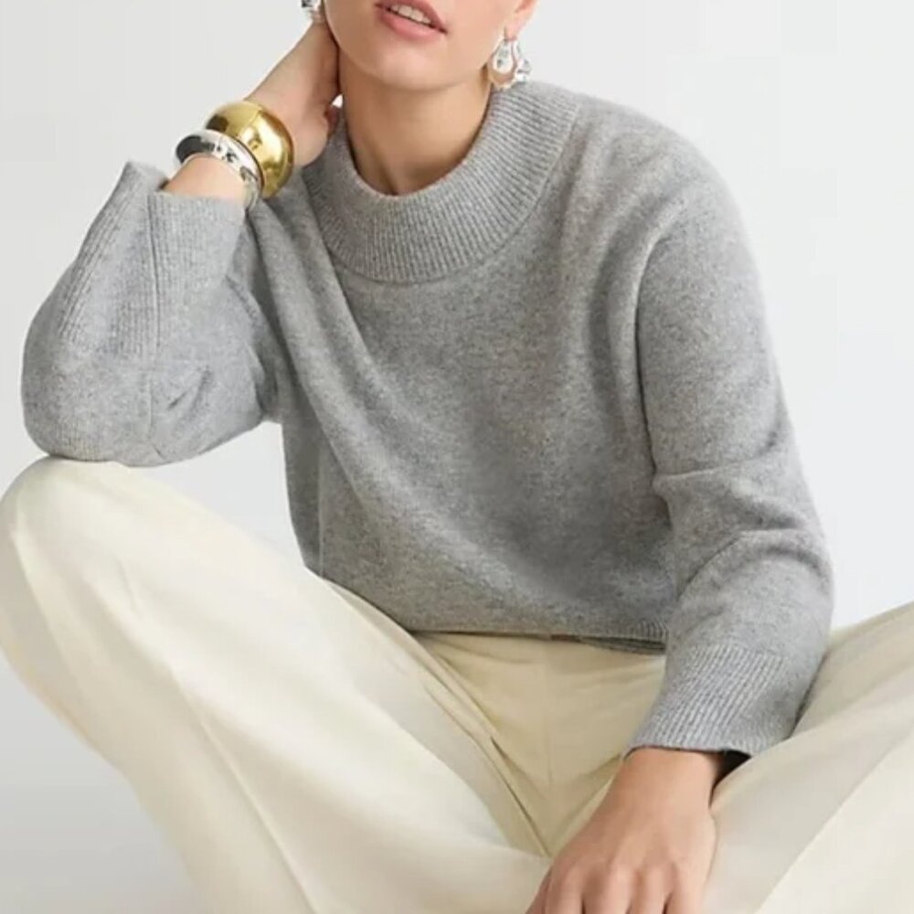 NWT - J.Crew - Chunky Crewneck Sweater - Size Small